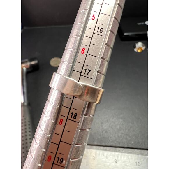 950 Silver Adjustable Huayruro Seed Resin Ring Peruvian Art Good Luck, Size 7 - Picture 7 of 8